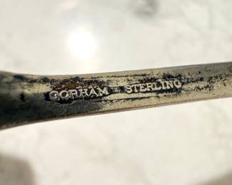 Gorham Sterling Silver Mark – Authentic Hallmark Detail on Antique Spoon