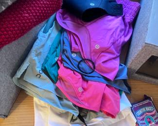 Lululemon & On Running Activewear Bundle – Athletic Shorts, Jackets, and Workout Tops Collection