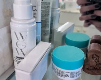 WOW hair producs, drunk elephant, lightly used