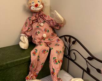 Giant Annalee Clown Doll!
