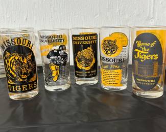 Mizzou Tigers Glasses