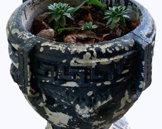 10 - Concrete Planter - as is - 15 x 12