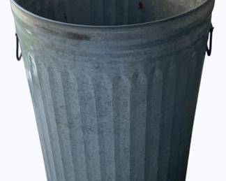 51 - Metal Trash Can - 17 x 23