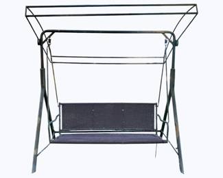 23 - Outdoor Swinging Bench - 56 x 72 x 92 missing cover