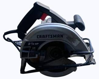 53 - Craftsman Circular Saw - 2 1/8hp, 7 1/4 Blade used as-is electric/electronic/mechanical item - no guarantee all components, untested