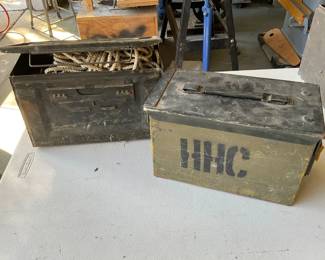 Ammo Boxes and Chains