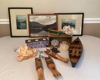 Water themed home accents