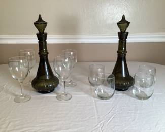 Decanters and Glasses