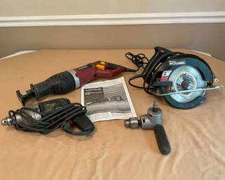Saws and Craftsman Drill