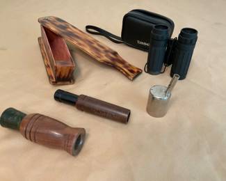 Bird Call and Tasco Binoculars