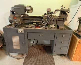 logan metalworking lathe