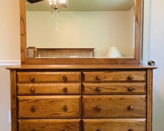 Dresser and Mirror