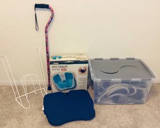 Leg compression helpers