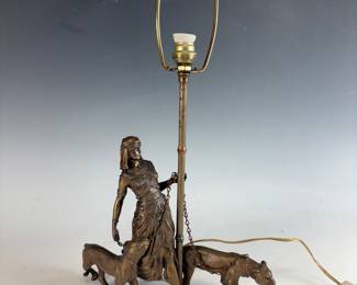 Lot # 170A Namgreb (Bergman) bronze lamp