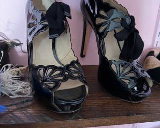 Leather soled Joan & David Shoes