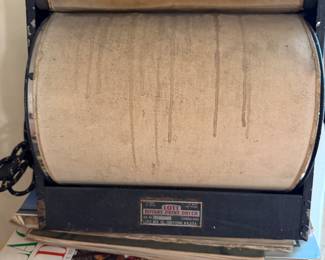 Vintage Lott Print Dryer