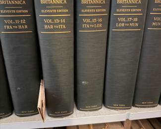Vintage Encyclopedia Britanicas