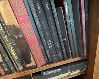 Classical 78's and other LP's