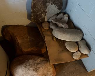 Interesting assortment of rocks