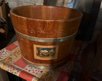 Wooden Bucket