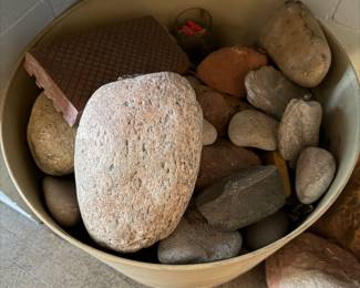 Interesting assortment of rocks