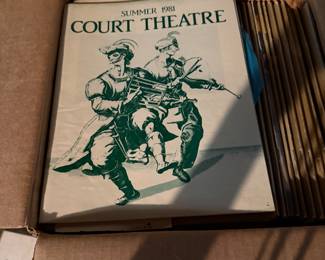Court Theatre Programs