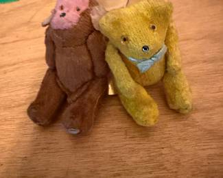 Tiny Mohair Bears