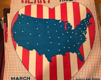 The Heart is with the USA sheet music