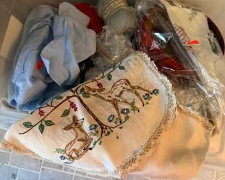Linens with deer and more