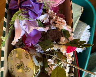 Vintage Hat Flowers
