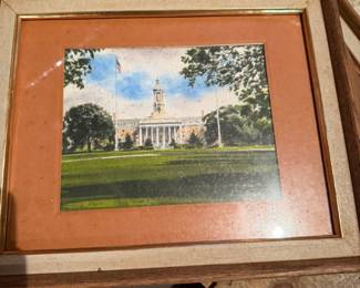 Framed Art Old Main