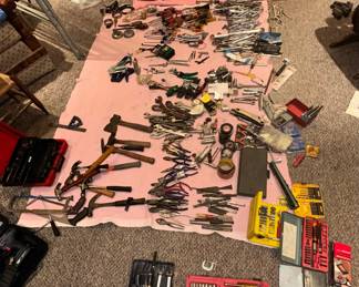 Tools.... Still sorting and matching them