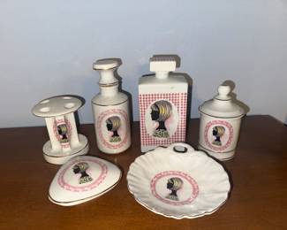 1960's Made in Japan Vanity Set