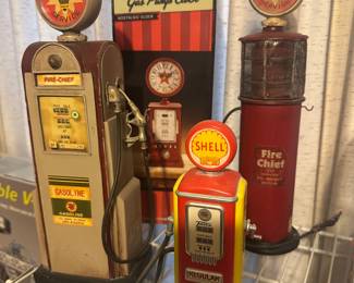 Metal Replica Gas Pumps