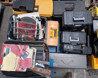 2540  Pallet Of Assorted Tool Boxes 