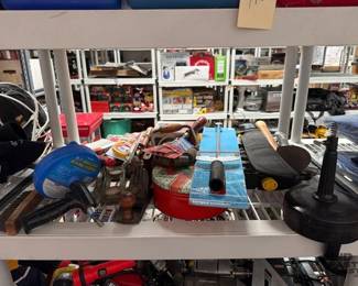 2084  Drain Cleaners, Torque Wrench, Machete, Plane 