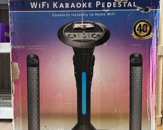 8092  Singing Machine WiFi Karaoke Pedestal 
