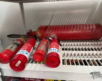 2394  5 Fire Extinguishers 