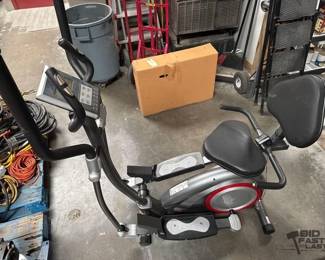 2504  Body Power TrioTrainer Exercises Bike 