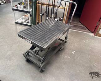 2150  Haul Master Hydraulic Table Cart 