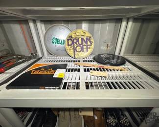 2834  Autographed Drum Collection 