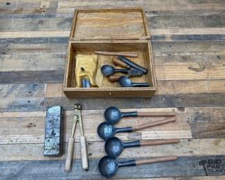 1908  Metal Melting Tools and Metal 