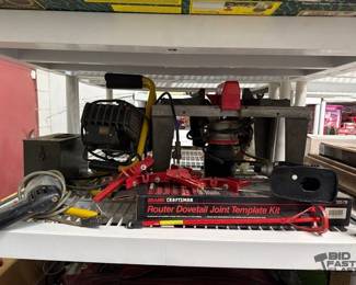 2204  Craftsman Dovetail Joint Template Kit, Craftsman Impact Driver, Craftsman Table Router 