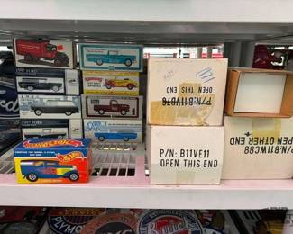2282  13 Model Cars and Coin Banks 