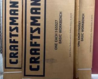 2314  3 New Craftsman Basic Workbenches 