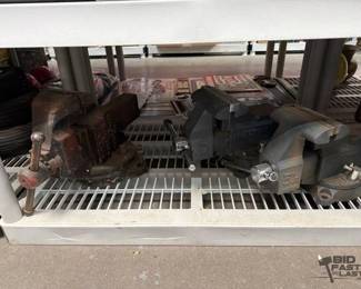2240  3 Bench Vises 
