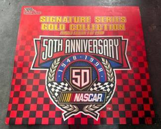 2342  Racing Champions 50th Anniversary NASCAR Signature Series Gold Collection 