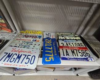 2018  15 License Plates 