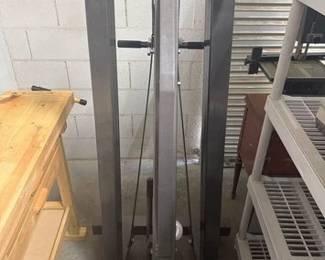 2054  2 Ton Pittsburgh Folding Engine Crane 