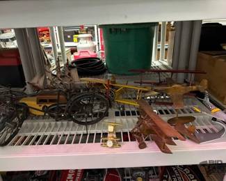 2296  Model Airplanes, Car, Ship, and Bicycle 